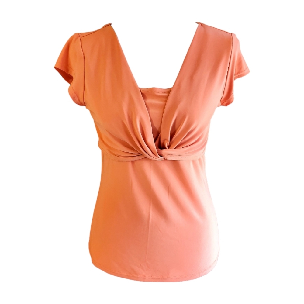 Orange Blouse by Wrapper